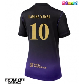 Barcelona Lamine Yamal #10 Dámské Venkovní Dres 2026-27 Krátký Rukáv Barcelona Lamine Yamal #10 Dámské Venkovní Dres 2026-27 Krátký Rukáv